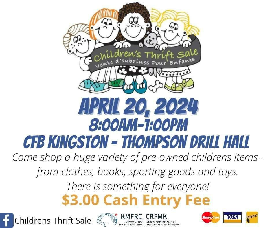 The Children's Thrift Sale (CTS) will soon be celebrating its 20th  Anniversary – Kingston Garrison News