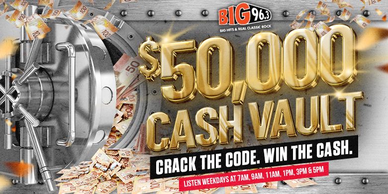 BIG 96.3’s $50,000 Cash Vault
